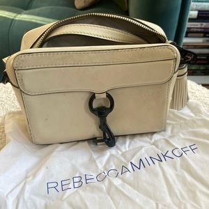 Rebecca Minkoff Cream Camera Bag